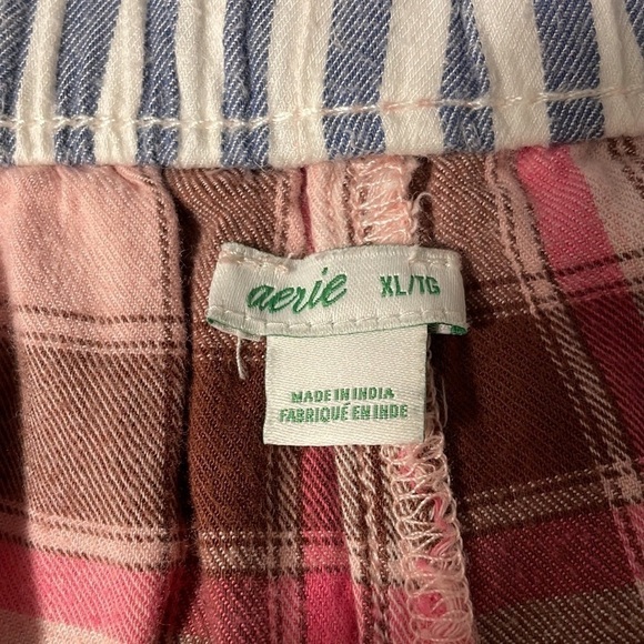 Floral & Plaid Pajamas Lounge Shorts Bundle - Size XL - Picture 11 of 11